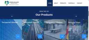 Umiya Glass Industries Rajkot showroom displaying designer and toughened glass solutions