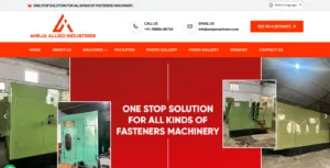 ANEJA ALLIED INDUSTRIES Cold Heading Machine for High-Performance Fastener Production
