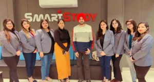 SMART STUDY Ludhiana office front view offering overseas education consultancy services.