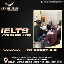 VISA HELPLINE ludhiana customer support representative assisting a cardholder via phone.