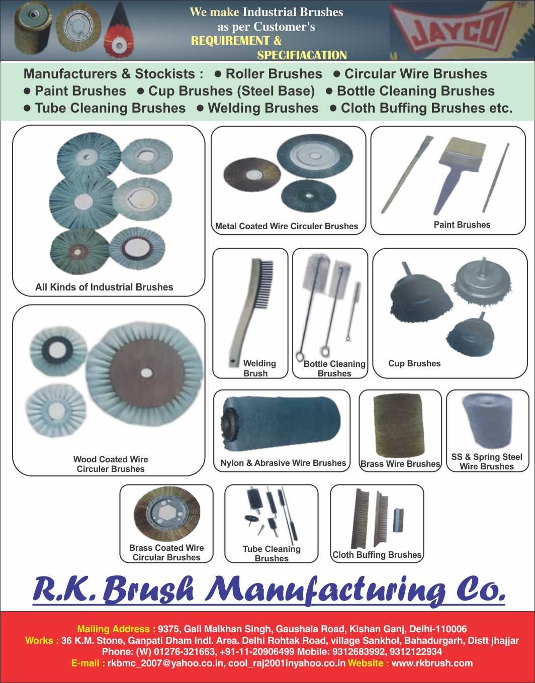 R.K. Brush Mfg. Co