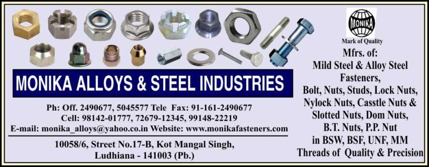 Monika Alloys & Steel Industries