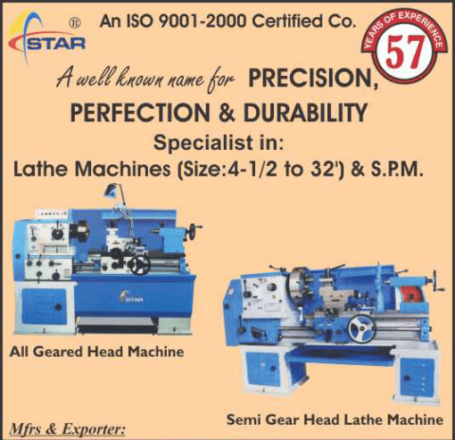 Star Machine Tools Corporation (Regd.)