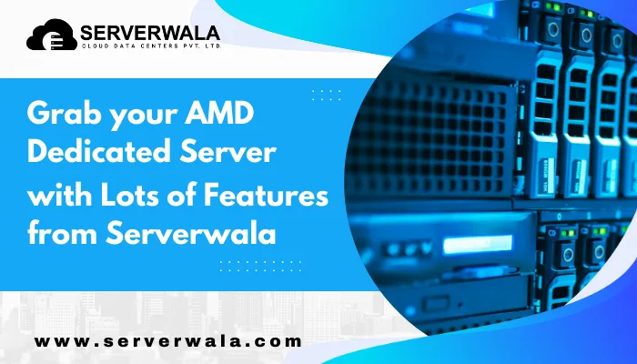 Grab your AMD Dedicated Server with Lots of Features from Serverwala