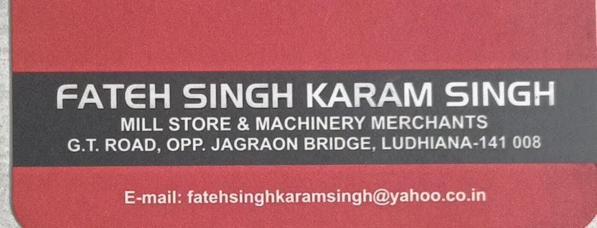 FATEH SINGH KARAM SINGH