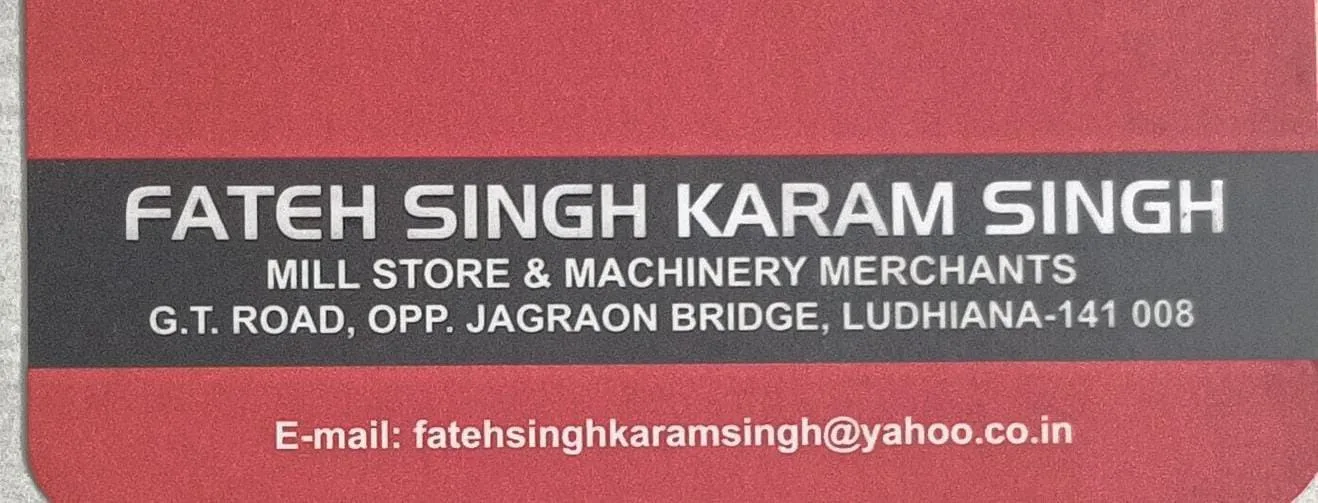 FATEH SINGH KARAM SINGH