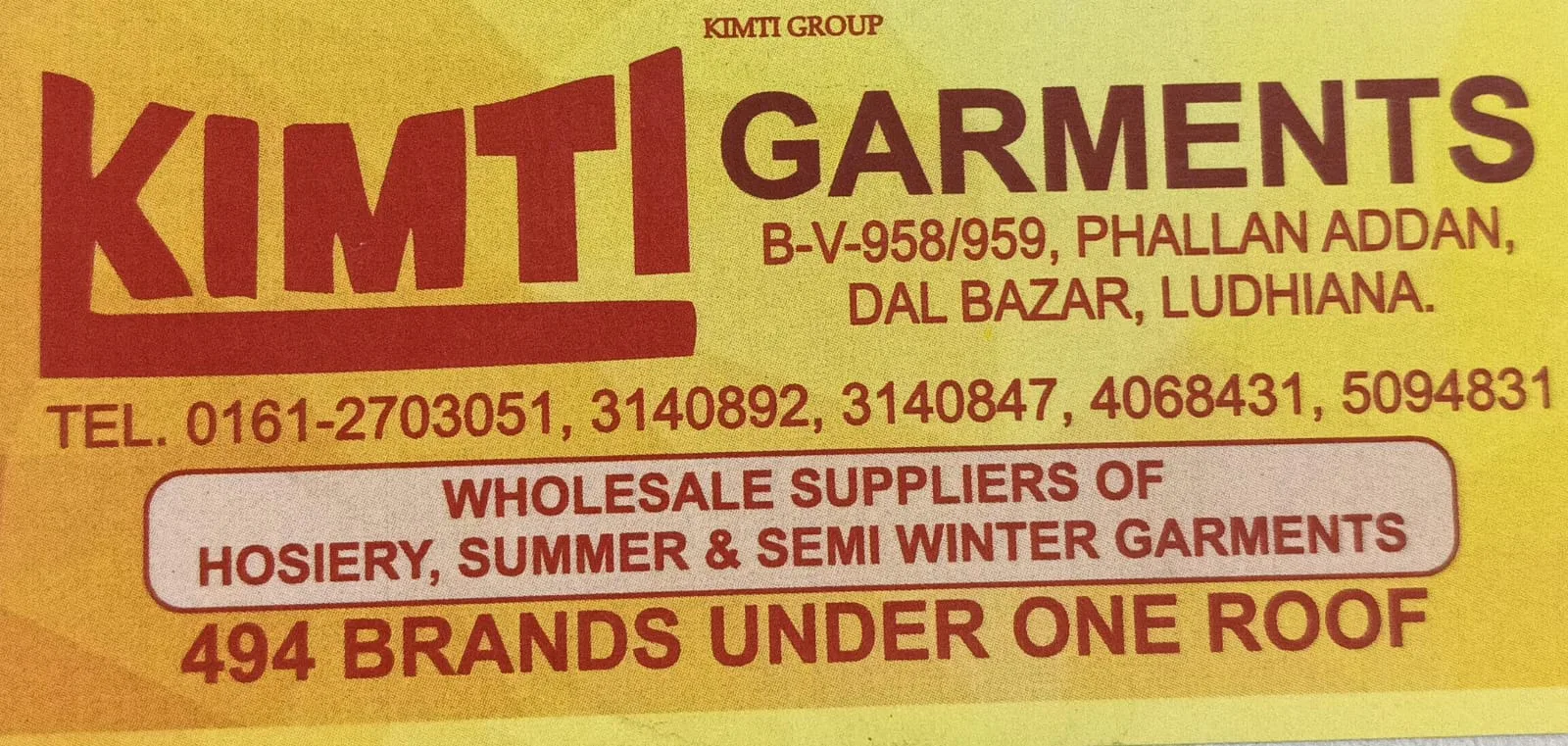 KIMITI GARMENTS