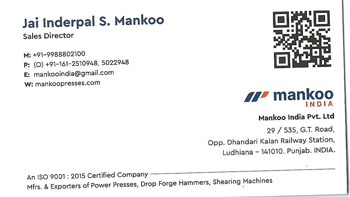 Mankoo India