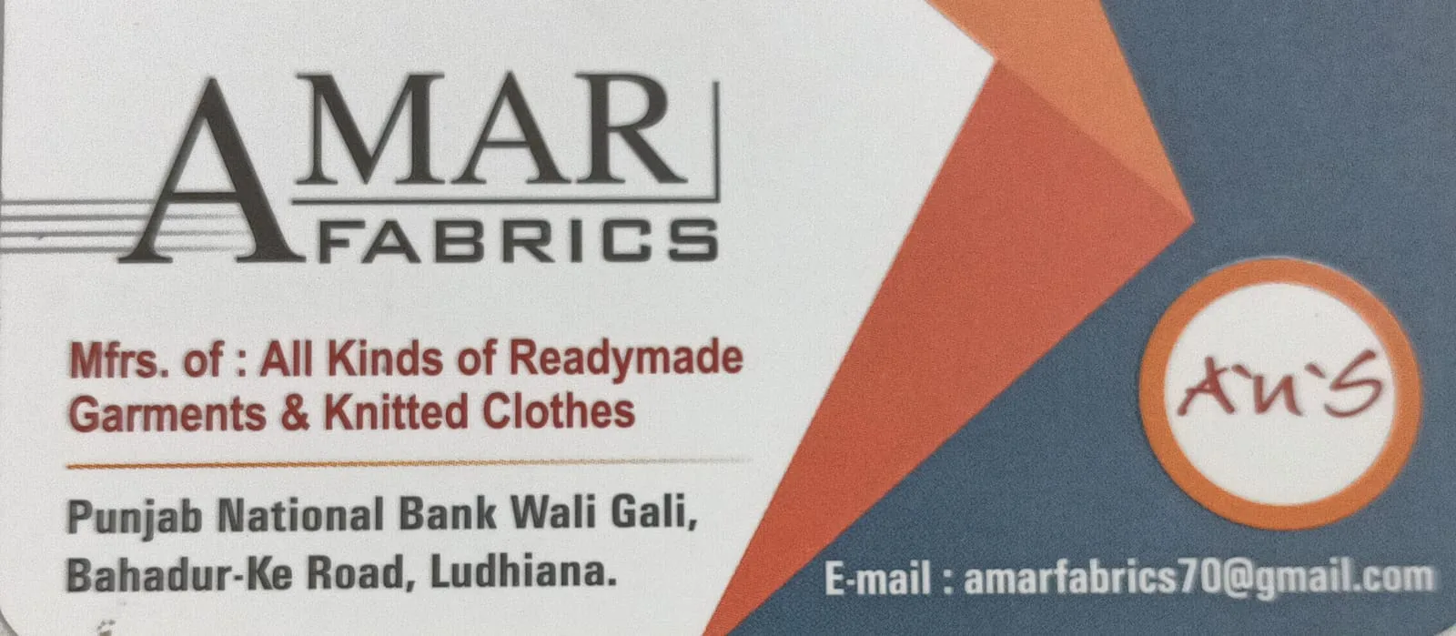 AMAR FABRICS