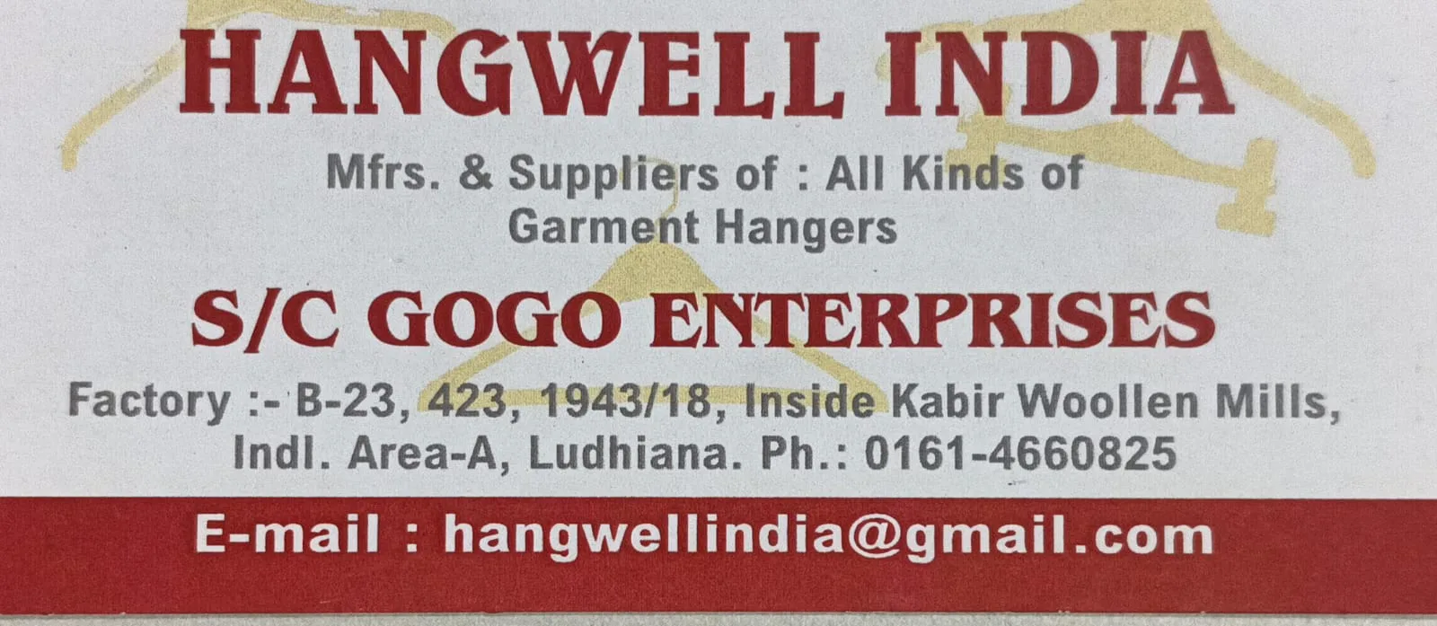 HANGWELL INDIA