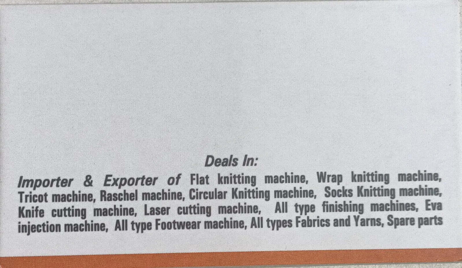 GOLDSTONE INTERNATIOANL PVT LTD