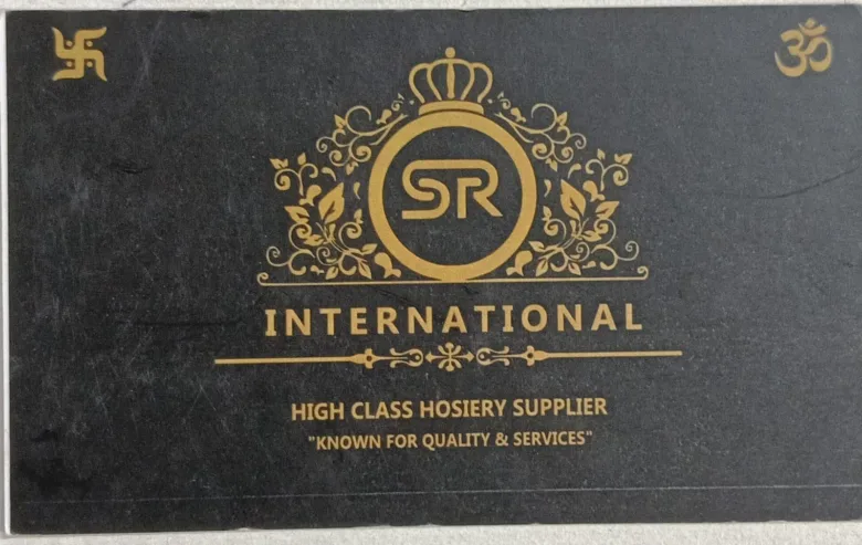 SR INTERNATIOANL