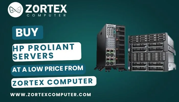 Buy HP ProLiant Servers at a low price from Zortex Computer
