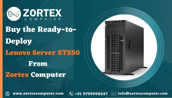 Buy the Ready-to-Deploy Lenovo Server ST550 from Zortex Computer